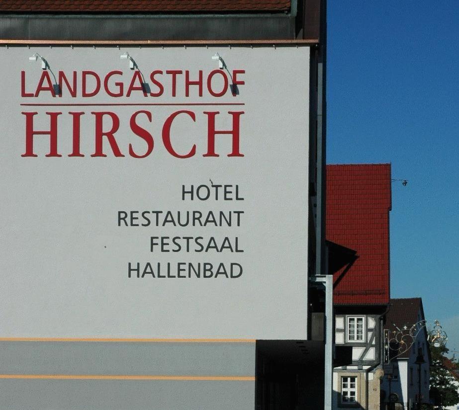 Landgasthof Hirsch Remshalden Exterior foto